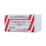 Styropianex - foamed polystyrene boards 15 EPS 70-038 GRAPHITE
